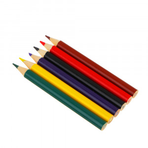 ЯЩЕРЫ Набор для раскрашивания: раскраска на спирали, 6 деревянных цв.мини карандашей в ПВХ пенале