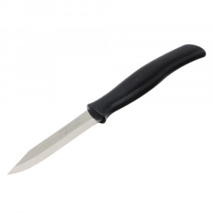 Tramontina Athus Нож овощной 8см, черная ручка 23080/003