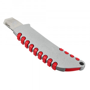 HEADMAN   Нож металлический усиленный с сегментированным лезвием 18мм (круглый фиксатор)