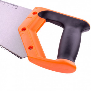 Ножовка по дереву, 450 мм, 7-8 TPI, зуб 2D, каленый зуб, двухкомпонентная рукоятка Sparta