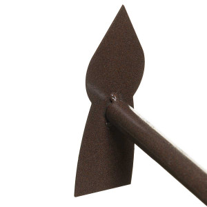 Мотыжка комбинированная Порошковое покрытие, стальной черенок, пластиковая ручка