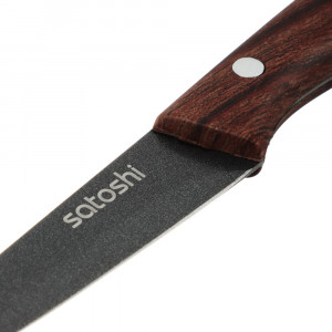 SATOSHI Меллер Нож кухонный овощной 9см, нерж.сталь с антиналипающим покрытием