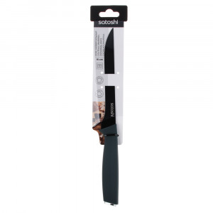 SATOSHI Орис Нож кухонный универсальный 15см, нерж.сталь с антиналипающим покрытием, софт-тач