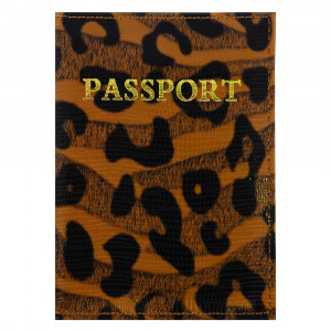 ЮL Обложка для паспорта &quot;Гламур&quot;, ПУ, 10х14см, 2-5 дизайнов, ОД21-07