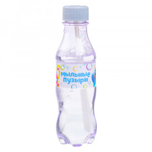 BY Мыльные пузыри в фигурной бутылке, 85мл, мыльный р-р, ABS, PVC, 3х13х3 см