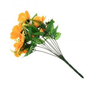 LADECOR Букет искусственных цветов, 6 цветов, 44 см