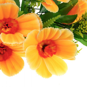 LADECOR Букет искусственных цветов, 6 цветов, 44 см