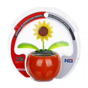NG Игрушка на приборную панель на солнечной батарее
