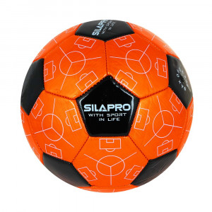SILAPRO Мяч футбольный 22см, 5 р-р, 2сл., PVC 2.7мм, 360г (+-10%)