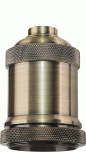 Navigator патрон электрический  NLH-V01-007-E27 подвес.метал.черненая бронза 61518