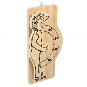 Термометр для бани и сауны "Банщик" 23х10х3см, 18006 Банные штучки