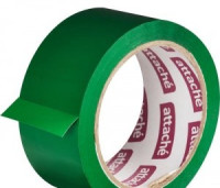 Клейкая лента упаковочная Attache 48мм х 66м 45мкм зеленый 146161