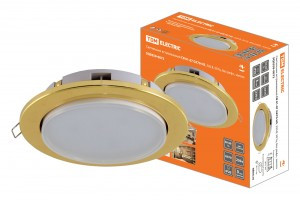 TDM СВ 01-07 GX70-H5, 220 В, 50 Гц, без рефл., золото (5!) SQ0359-0073