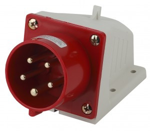 ЭРА силовая вилка CEE стационарная 515 3P+РЕ+N 16А 380В IP44 (10/60/960) 0130