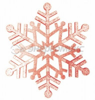 &quot;Фигура елочная &quot;Снежинка резная&quot;, 81 см, цвет красный502-382 Neon Night