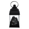 Светильник декоративный LED в виде фонаря тм СНОУ БУМ, 10,5x10,5x22см, PP, стекло, 2хАА, 1 режим