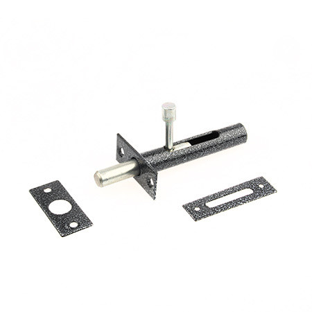 Засов врезной ЗД-05 "Секрет" серебро  \20