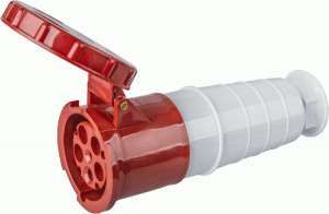 Navigator розетка силовая CEE (разъем) NCA-SR235-63-380 переносная 63А 3P+N+PE IP54, 14311