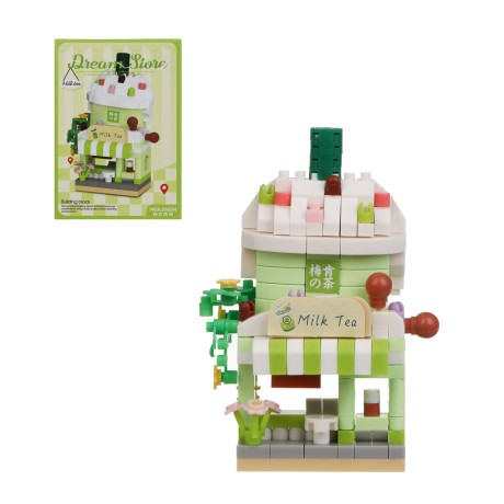 ИГРОЛЕНД Конструктор "Семейный бизнес", 172-207 дет.,8х4,5х11,5 см, ABS, 8 видов