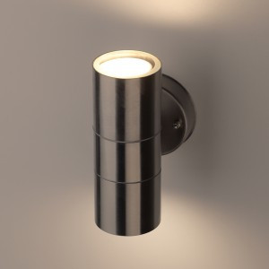 ЭРА WL16  св-к декор. подсветка 2хGU10 Max35W IP54 хром  5969