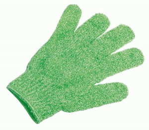 Перчатка для тела (мочалка) массажная 19*13см, нейлон, 40025 Банные штучки