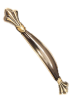 Ручка мебельная Каталония бронза 128мм в/с