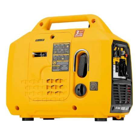 Генератор инверторный GS-1100iS, 1,1 кВт, 230 В, закрытый корпус, ручной старт DENZEL