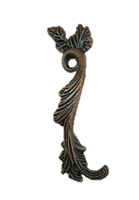 Ручка-скоба на шурупах 85мм, кофе