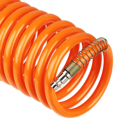 ЕРМАК Шланг спиральный 15м, внутренний диаметр 8мм