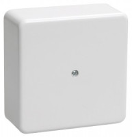 IEK коробка КМ41222 распред. ОУ 100х100х44 мм белая (с контактной группой)