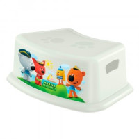 Подставка детская с декором МИ-МИ-МИШКИ белый 431329416 Бытпласт