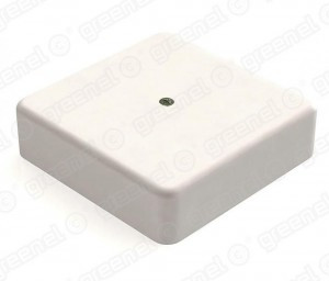 GREENEL Коробка распред. ОУ под кабель-канал 100х100х29мм, IP40, БЕЛЫЙ (42шт) GE41218-01