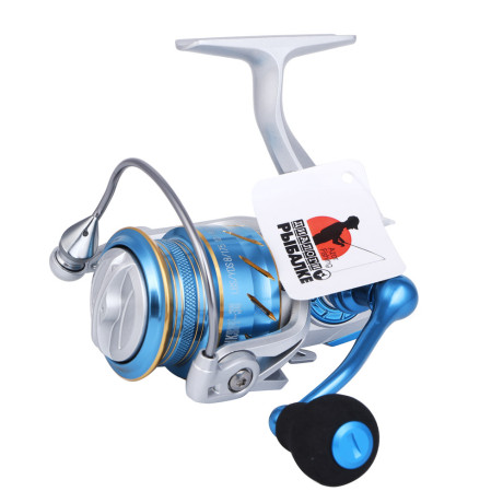 AZOR FISHING Катушка с передним фрикционом диалоги о рыбалке "Спутник" SPF-30, 5+1 п.п.