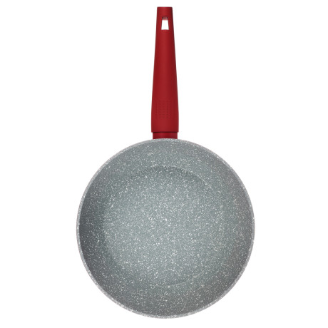 SATOSHI Верден Сотейник литой d=24см, антипригарное покрытие мрамор, индукция