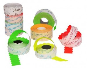 Торговое оборудование этикет-лента29х28белая пр1000шт/рул10рул/уп 166980