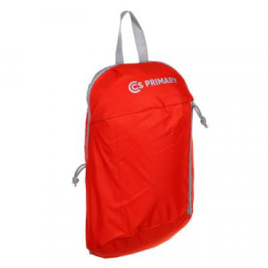 Рюкзак универсальный 40x23x11см, 1 отделение на молнии, передний карман, ПЭ, красный