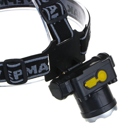 Фонарик налобный тм ЕРМАК, XPE, 5 Вт, 73х35х64 см, 4 режима, 1500мАч, USВ кабель, пластик