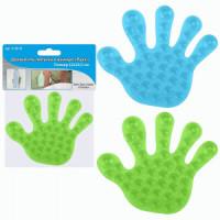 Держатель д/ванной настенный Рука 12*10,5см, 2 дизайна (кратность 3!!!) ПВХ VL38-70