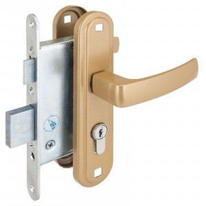 Д-град Зенит ЗВ4-3.05 золото Замок врезной с/руч (15)