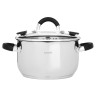 SATOSHI Арбон Кастрюля 20х11,5см, 3,4л, со стекл. крышкой, индукция
