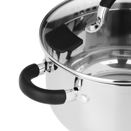 SATOSHI Арбон Кастрюля 20х11,5см, 3,4л, со стекл. крышкой, индукция