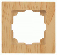 ЭРА Intro Accent рамка СУ 1 мест. сосна 6-501-11