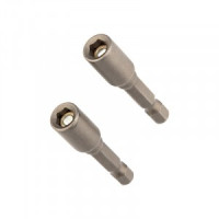 Ключ-насадка магнитная 1/4&quot; 6х48 мм (2 шт./уп.) Kranz (цена за упак) KR-92-0400-1