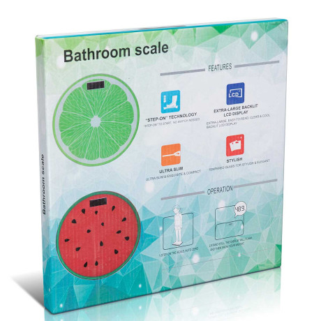 Весы напольные электронные арбуз NA2040