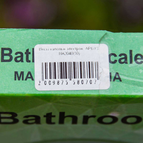 Весы напольные электронные арбуз NA2040