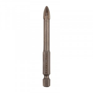 Сверло по стеклу и керамике  8 мм 4 грани шестигранный хвостовик Kranz (цена за шт) KR-91-0650