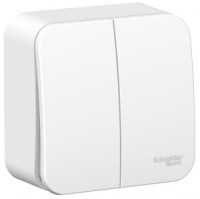 Systeme Electric BLANCA выкл. ОУ 2 кл. 6А бел. (пл.осн.) BLNVA065001 (15!)