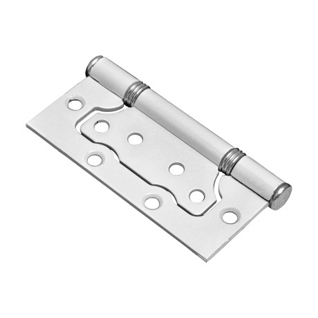 Петля накладная ПНУ-100, белая, 4 шт, (Металлист)