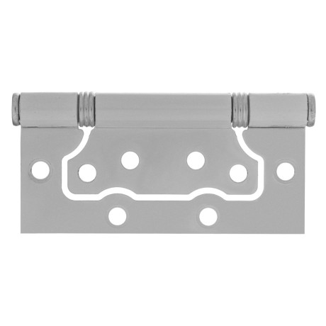 Петля накладная ПНУ-100, белая, 4 шт, (Металлист)