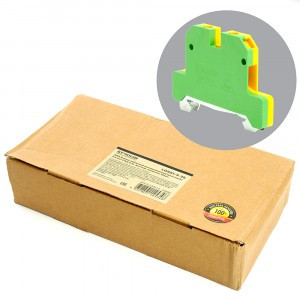 STEKKER Зажим наборный ЗНИ (винтовой)  2,5 мм (JXB 2,5) желтый, зеленый (уп.50 шт, цена/шт) 49486 97